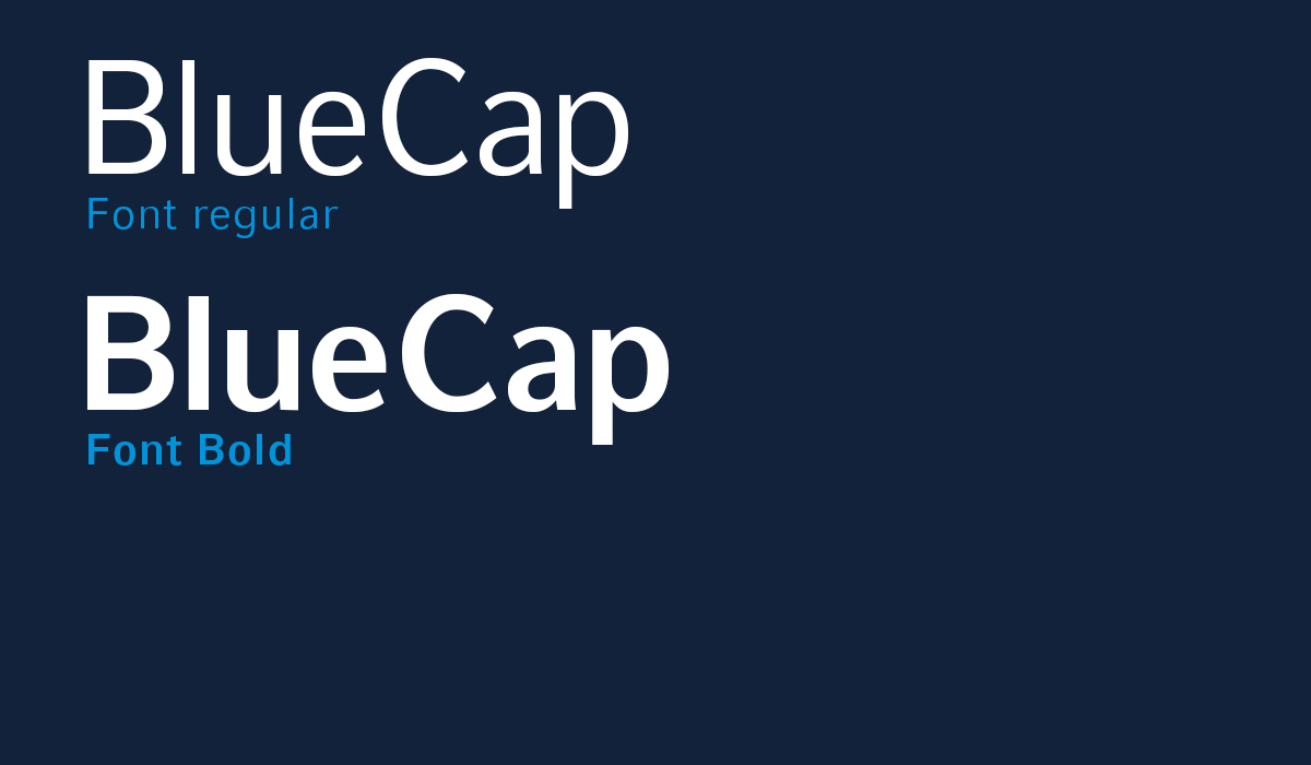 Blue Cap AG Brand Identity