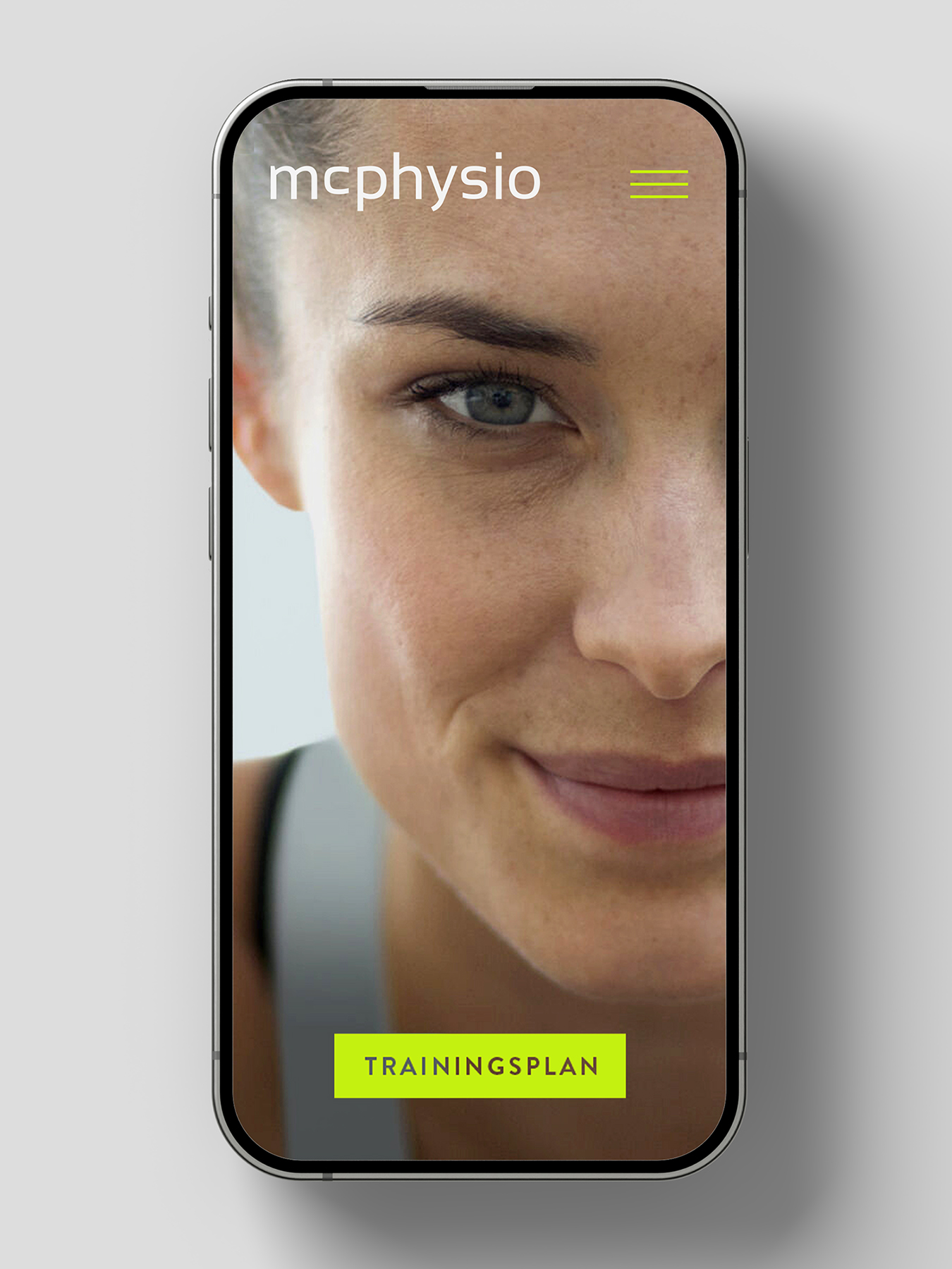 mcphysio Webdesign Smartphone