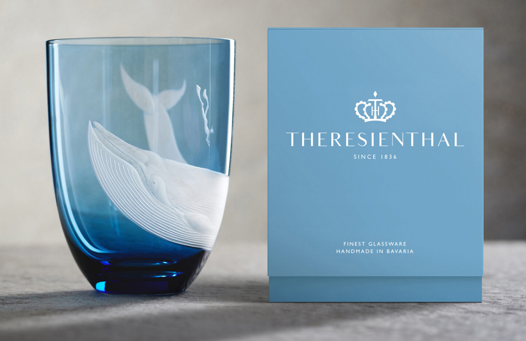 Theresienthal Glas Logo Design Corporate Design